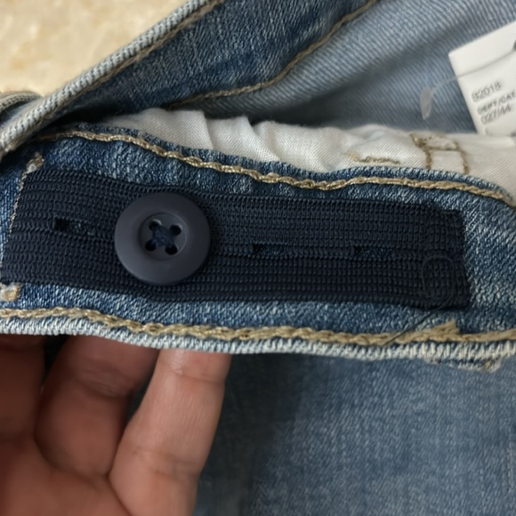 NWT - 💕Stretch Place Straight Girl’s Blue Jeans Sz: 12 Adjustable waist - Picture 5 of 7